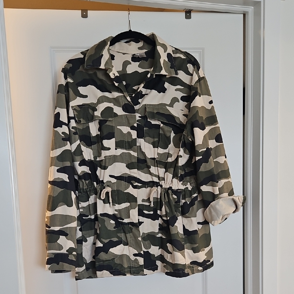 H&M Camouflage Utility Jacket